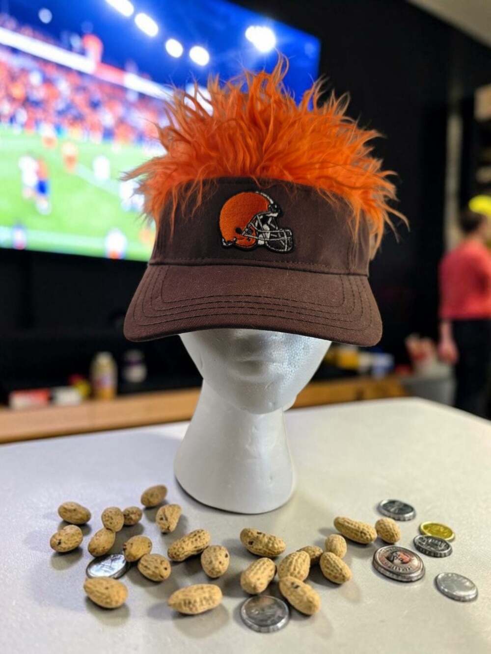 Cleveland Browns Reebok NFL Flair Hair Visor Cap